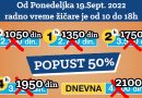 Popust i novo radno vreme!
